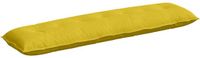 vidaXL Rugkussen Geel 200 x 50 cm Corduroy stof