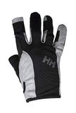 Helly Hansen Sailing Gloves Long Unisex Zwart/Grijs M