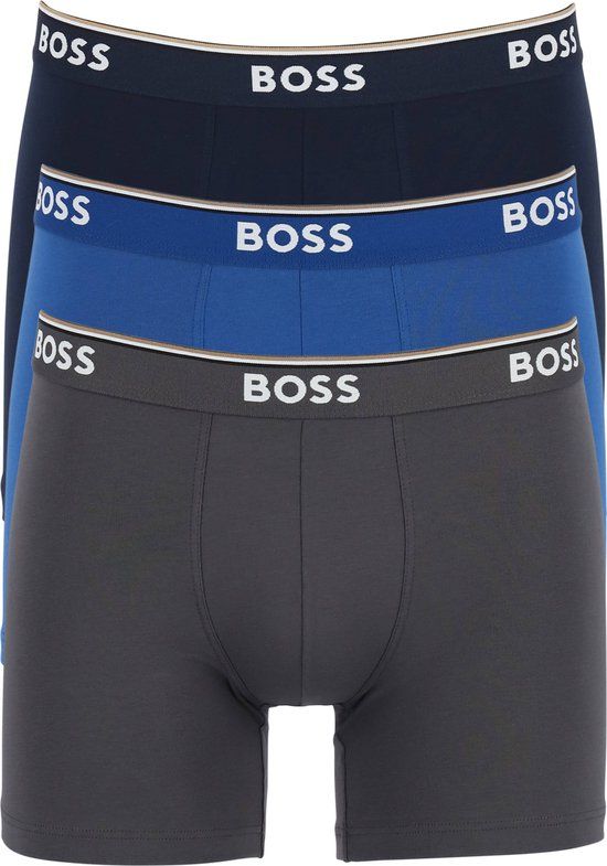 BOSS Power Brief Boxershorts Heren (3-pack) - Maat S