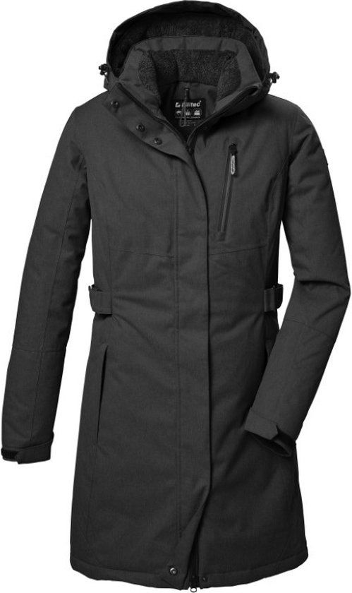 Killtec Winterjas Parka 41815 Antraciet Melange Functioneel Dames Maat 42