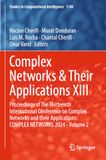 Complex Networks & Their Applications XIII: Proceedings of The Thirteenth International Conference on Complex Networks and Their Applications: COMPLEX NETWORKS 2024 - Volume 2: 1188