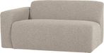 WOOOD Mojo Base 1,5-zits Bank Arm Links - Bouclé - Beige