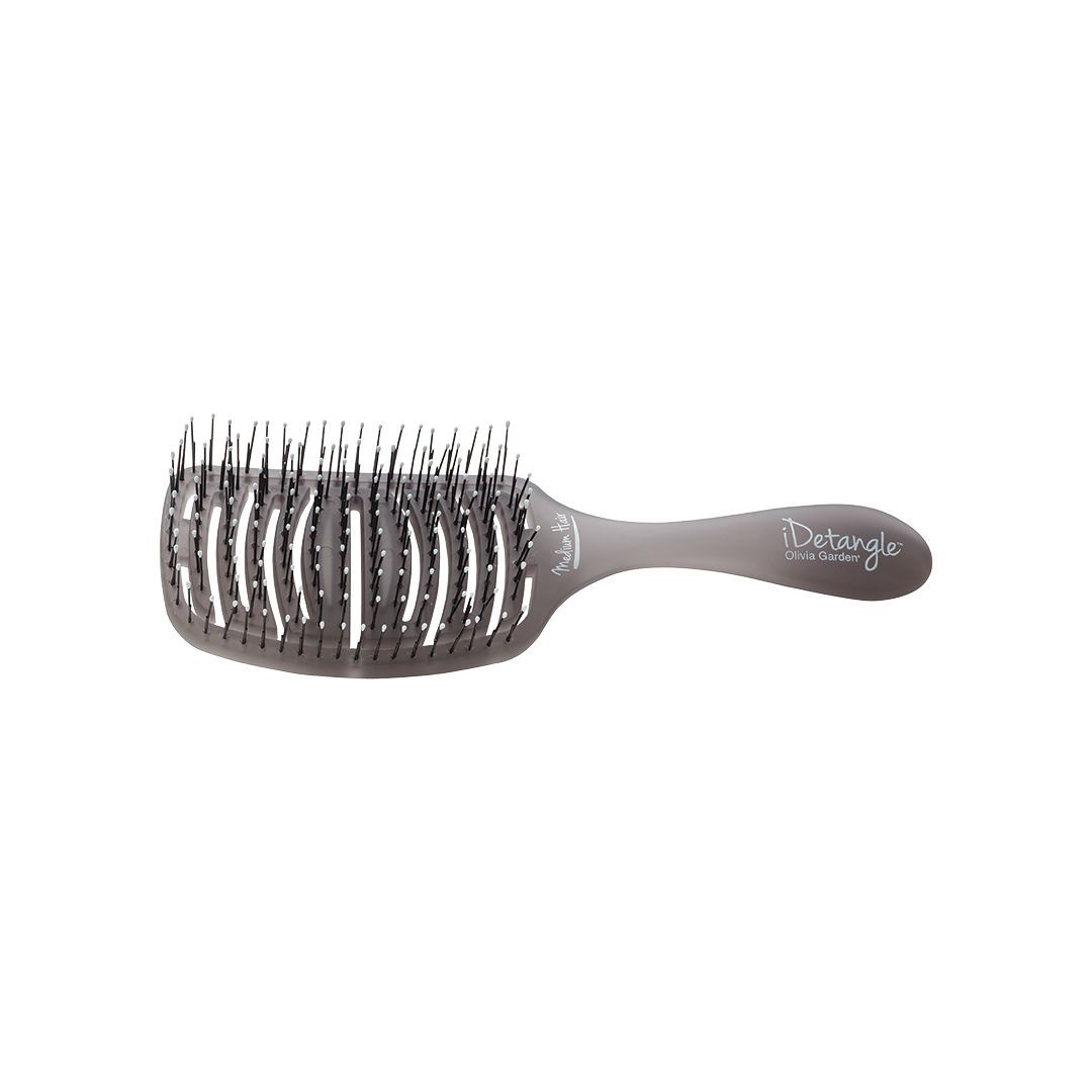 Olivia Garden iDetangle Brush - Normaal Haar - Grijs