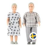 Lundby Poppenhuisfiguren Opa en Oma Jamie