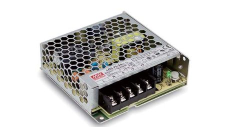 MEAN WELL LRS-75-12 Power Supply - 72W - Metallic