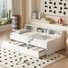 Fortuna Lai Gmbh Fortuna Lai kinderbed, multifunctioneel bed 90x200 cm, eenpersoonsbed met twee lades, met opbergruimte, wit