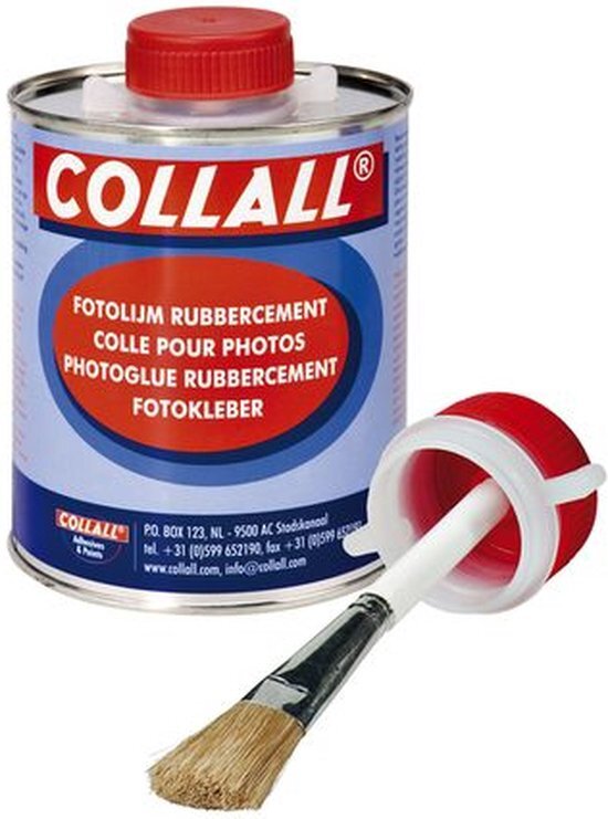 Collall Rubbercement fotolijm 1000ml