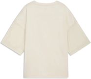PUMA HER oversized T-shirt voor dames S, Alpine Snow White