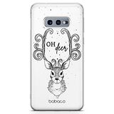 ERT GROUP mobiel telefoonhoesje voor Samsung S10e origineel en officieel erkend Babaco patroon Winter 002