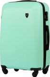 Plover Collection Valise Voyage Vert clair 24 pouces Quatre roulettes pivotantes Rigide