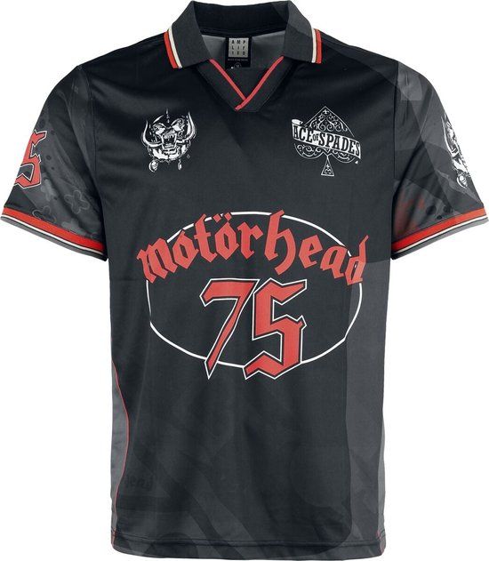 Motörhead Ace Of Spades Rock FC Jersey zwart Polyester