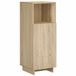 vidaXL Badkamerkast Sonoma Eiken 36,5 x 38 x 95 cm Bewerkt Hout