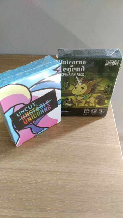 Unstable Unicorns Unicorns of Legend & Uncut Unicorns - Double Expansion - Unisex - Groen - 2019