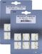 QlinQ Anti-krasvilt - 64x - wit - 18 mm - rond - zelfklevend - meubel beschermvilt