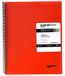 Grafoplas 39835251 spiraalbinding, 50 hoezen van polypropyleen, gestreept, A4, rood, Maxibans Blackline glas