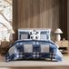 Eddie Bauer Queen Quilt Set, Naturally Soft Cotton Bedding with a Lightweight Feel for All-Season Comfort, Reversible with Matching Pillowcases, 3-Piece Bedding Set (Elk Plaid)