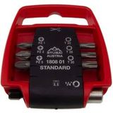 Stubai Jeu d'embouts PZ / Torx avec support magnétique, set 1