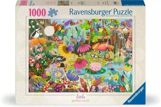 Ravensburger Puzzle 1000 Świat kwiatów