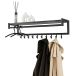 Naamloos Ylumen Kapstok Tenaro B 100 cm H 30 cm marmer zwart