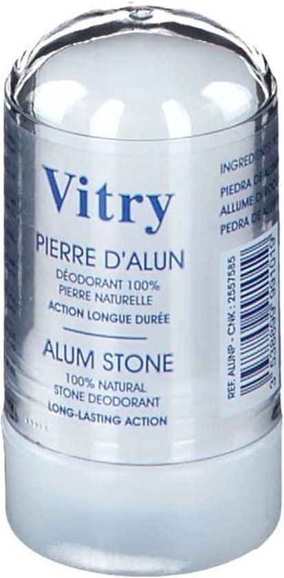 Vitry Body Aluinsteen 100% Natuurlijk - 120Gram - Roller - Unisex