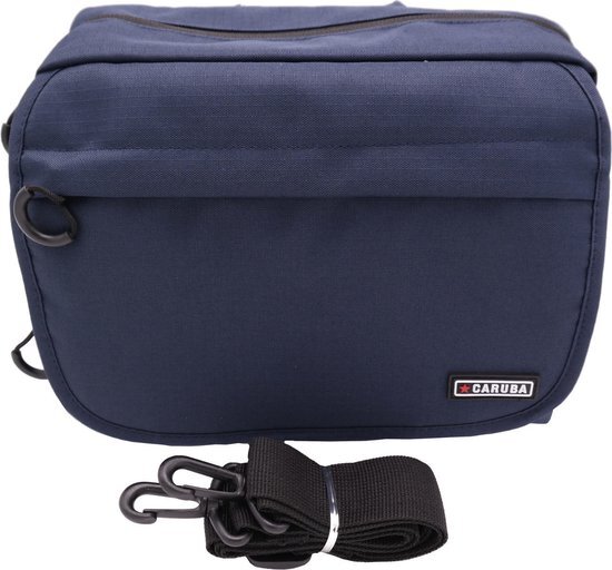 Caruba Compex 120 schoudertas Navyblauw