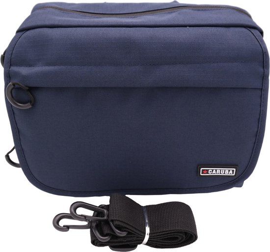 Caruba Compex 120 Navyblauw Schoudertas voor Systeem- en Spiegelreflexcamera's