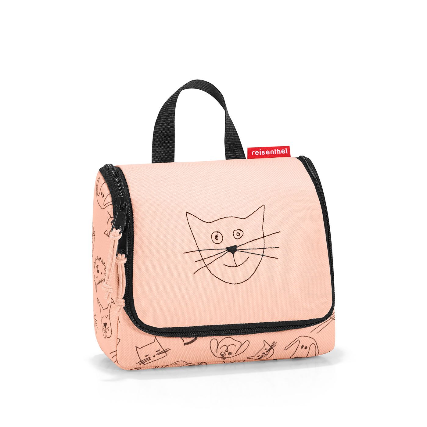 reisenthel Toiletbag - zwart/roze - IO3064