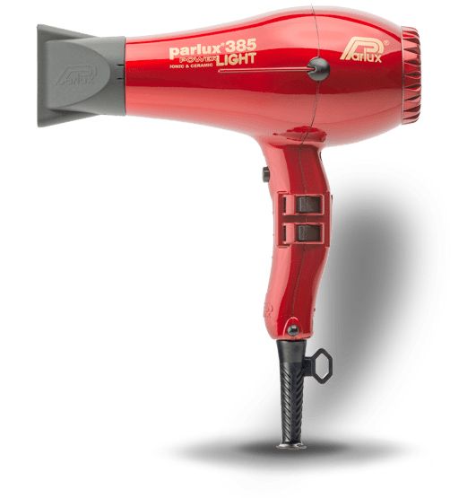 Parlux 385 Powerlight - Rood - 2150W - Haardroger
