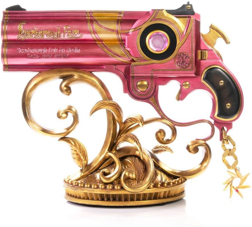 First 4 Figures Bayonetta Scarborough Fair Prop Replica Resin Statue (Sage Red)