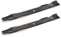To the South® 2x 49 cm Lames de paillage adaptées pour Husqvarna, Elextrolux & AYP - 38 pouces / 97cm plateau de coupe - jeu de 2 lames