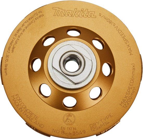 Makita Komschijf diam fijn 125mm M14 - B-48549