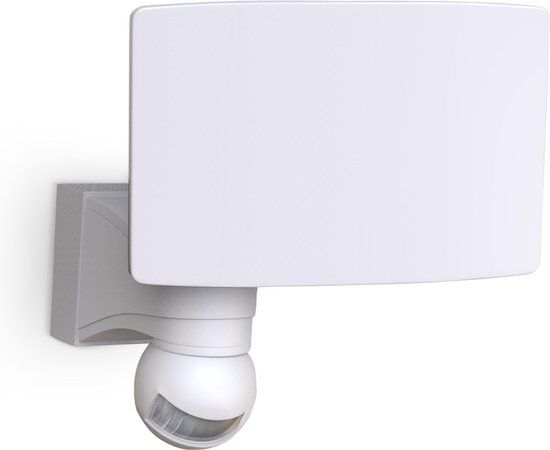 B.K.Licht Buitenlamp met bewegingssensor - LED - 20W - Wit - IP44