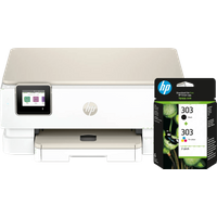 HP Envy Photo 7230 All-in-One Printer + 1 set extra cartridges