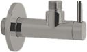 Hotbath Mate P2002 hoekstopkraan rond met filter geborsteld gunmetal PVD