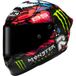 HJC RPHA 1 V2 Carbon Funky Diablo Casque de moto