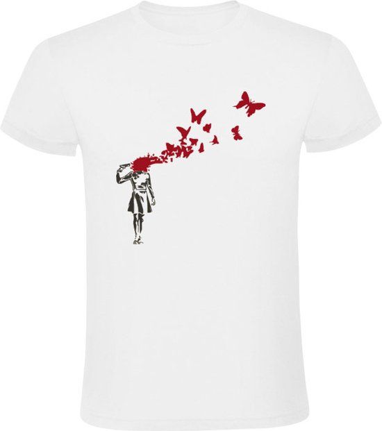 Sol's Vlinder Heren T-shirt - Wit - XL