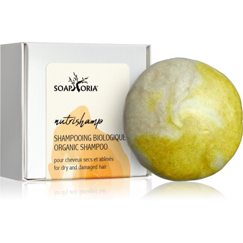 Soaphoria Solid Organic Shampoo for Oily Hair - 60g