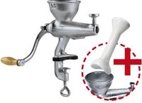 Krüger Haushaltswaren FBPST Presse à fruits et baies en acier moulé avec pince à vis