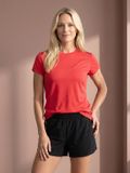 Sjeng Sport SOMMER T-shirt Femme - T-shirt de tennis Femme - Noir - Taille : S
