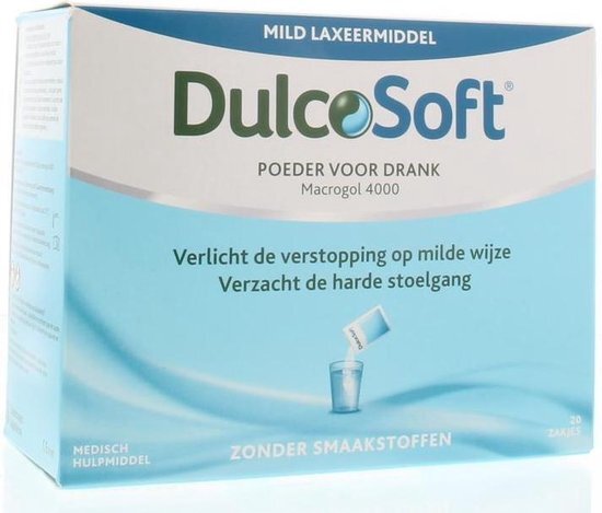 DulcoSoft poeder voor drank Zakjes 20 stuks