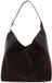 FURLA Sac bandoulière en cuir Lara Hobo Bag Espresso brun foncé