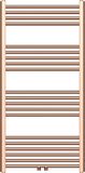 BELRAD Handdoekradiator 1200x600 mm - Koper - 414W