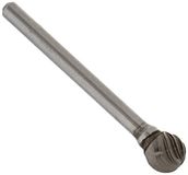 KARNASCH 114034007 freesbouten van hardmetaal, conisch, rechte punt, KUD-vorm, HP-9 tanden