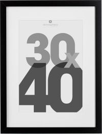 Atmosphera Créateur d'intérieur® Atmosphera Fotolijstje 30 x 40 cm - zwart - foto frame Eva
