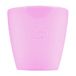 Chicco Easy Mok, petite tasse en silicone avec bord biseauté, facile pour les jeunes enfants, pour ne pas renverser de liquide, flexible et facile à nettoyer, 6 mois, rose