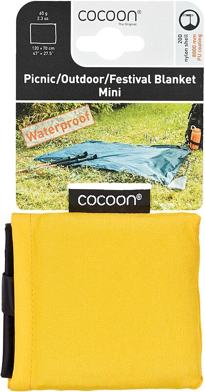 Cocoon Picnic/Outdoor/Festival Emergency Blanket Mini 120 x 70 cm, Blue 2023 Travel Towels