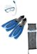 Cressi Agua Snorkelset Blauw EU 39-40