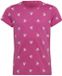 adidas T-shirt Kinderen Brand Love Print Cotton Tee Roze - Maat 152cm