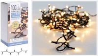 DecorativeLIghting Koppelbare Kerstverlichting extensionset - 100 LED - 7.5m - warm wit