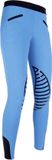 HKM Rijlegging Starlight Silicoonknievlak turquoise/zwart 122/128